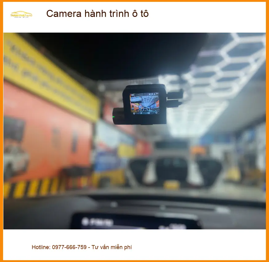 Anh Hưng lắp Camera hành trình ô tô cho Mazda CX-5 ở Quận Gò Vấp ảnh thực tế 5