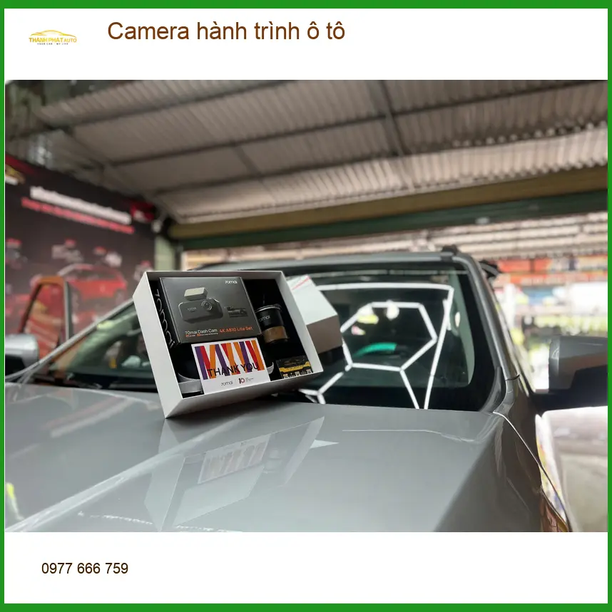 Anh Tùng lắp camera hành trình ô tô Honda CRV tại Quận 6 để an tâm lái xe ảnh thực tế 2