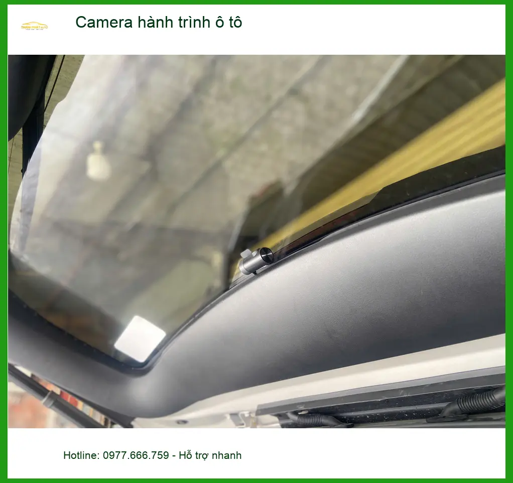 Anh Hoàng lắp Camera hành trình ô tô Honda CRV tại Củ Chi an tâm mọi nẻo đường ảnh thực tế 4