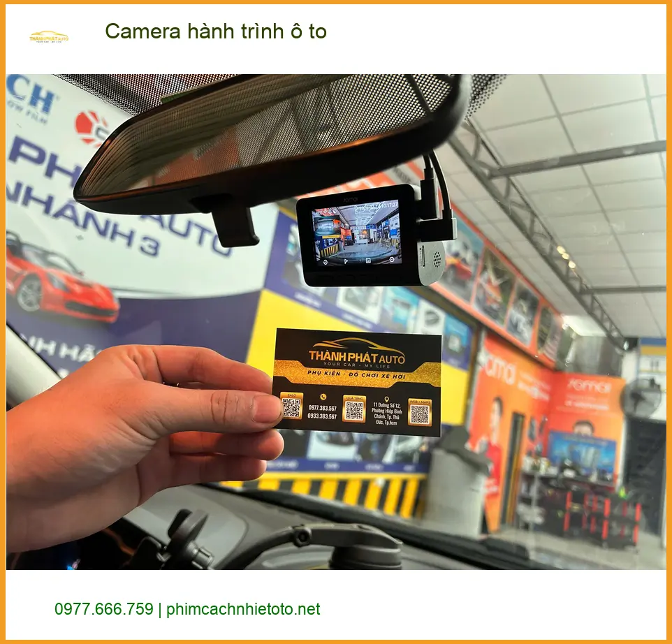 Anh Khải lắp camera hành trình ô tô Hyundai Creta tại Quận 10