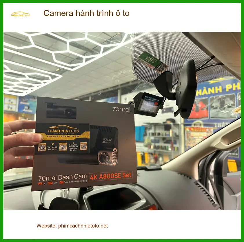 Anh Minh lắp camera hành trình Honda CRV tại Quận Gò Vấp để an toàn hơn ảnh thực tế 5
