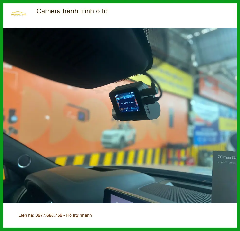 Anh Minh lắp Camera hành trình ô tô cho Hyundai Accent ở Quận 3 ảnh thực tế 3