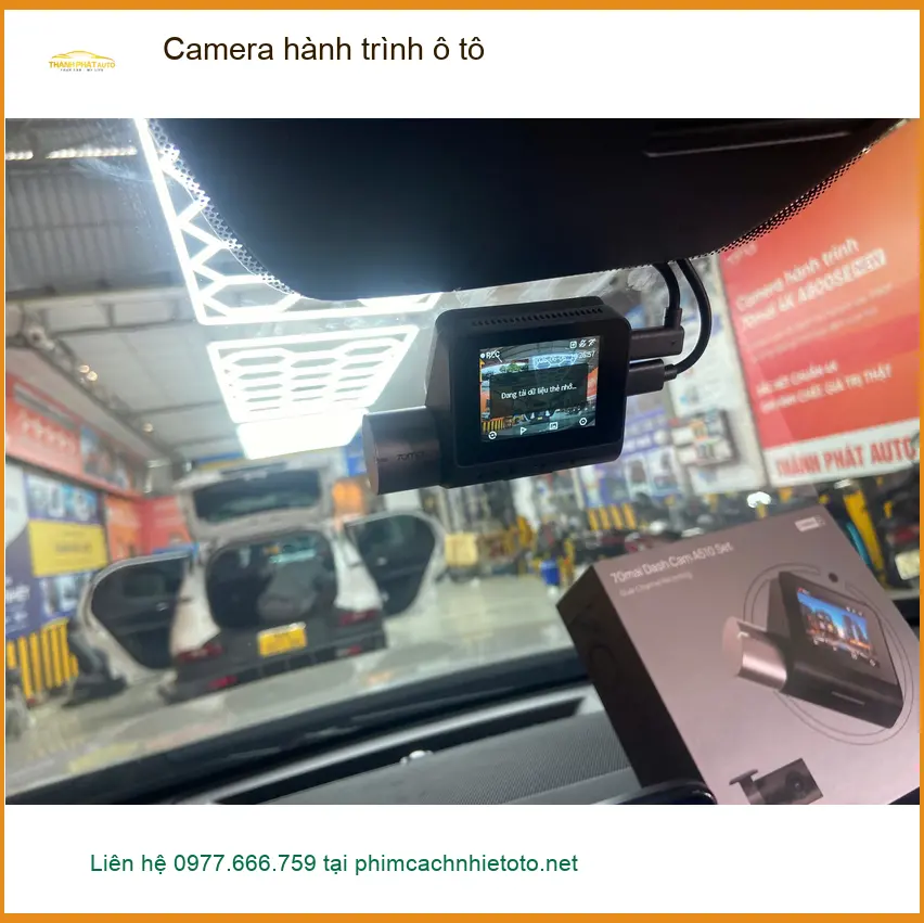Anh Minh lắp Camera hành trình ô tô cho Hyundai Accent ở Quận 3 ảnh thực tế 5
