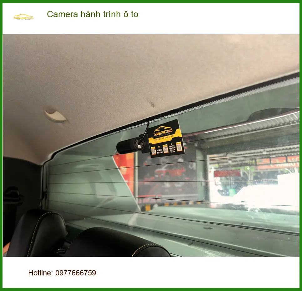 Anh Minh lắp camera hành trình Toyota Vios tại Tân Bình để an toàn ảnh thực tế 4