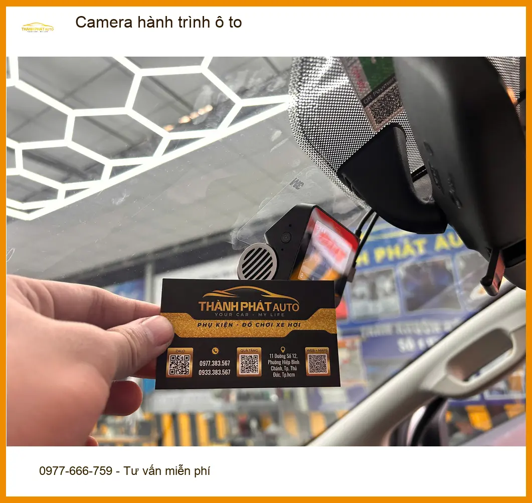 Anh Minh lắp camera hành trình Toyota Vios tại Tân Bình để an toàn ảnh thực tế 5