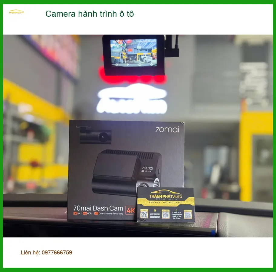 Anh Khánh lắp camera hành trình ô tô cho Honda CRV để an tâm hơn khi di chuyển trong nội thành Quận 11 ảnh thực tế 3