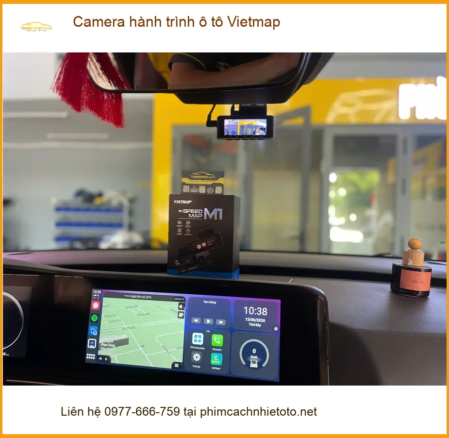 Anh Khải lắp Camera hành trình Vietmap cho Hyundai Creta tại Quận 7 ảnh thực tế 2
