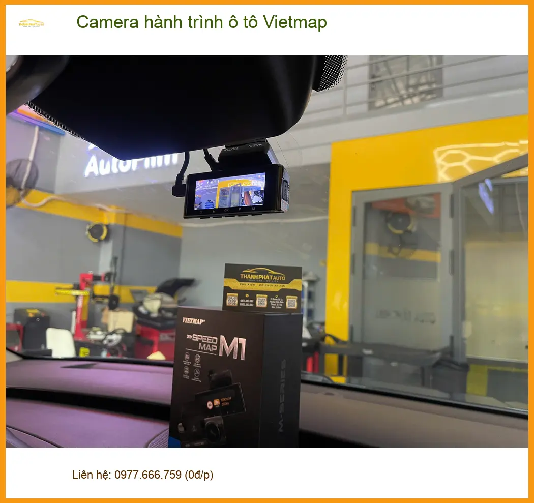 Anh Tấn lắp Camera hành trình ô tô Vietmap cho Hyundai Accent tại Nhà Bè ảnh thực tế 3