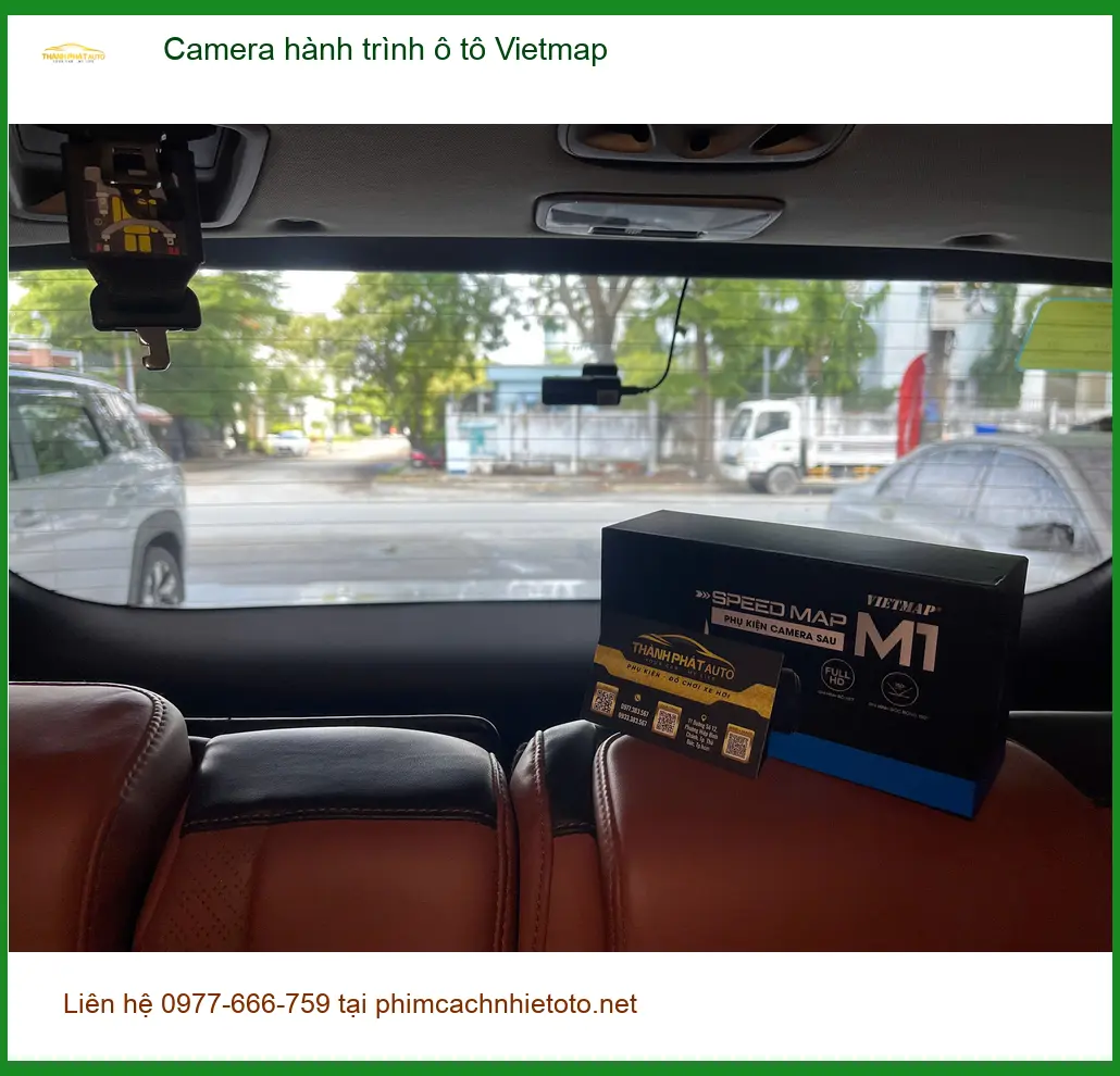 Anh Minh lắp Camera hành trình Vietmap cho Honda CRV tại Quận 9 để đảm bảo an toàn ảnh thực tế 2