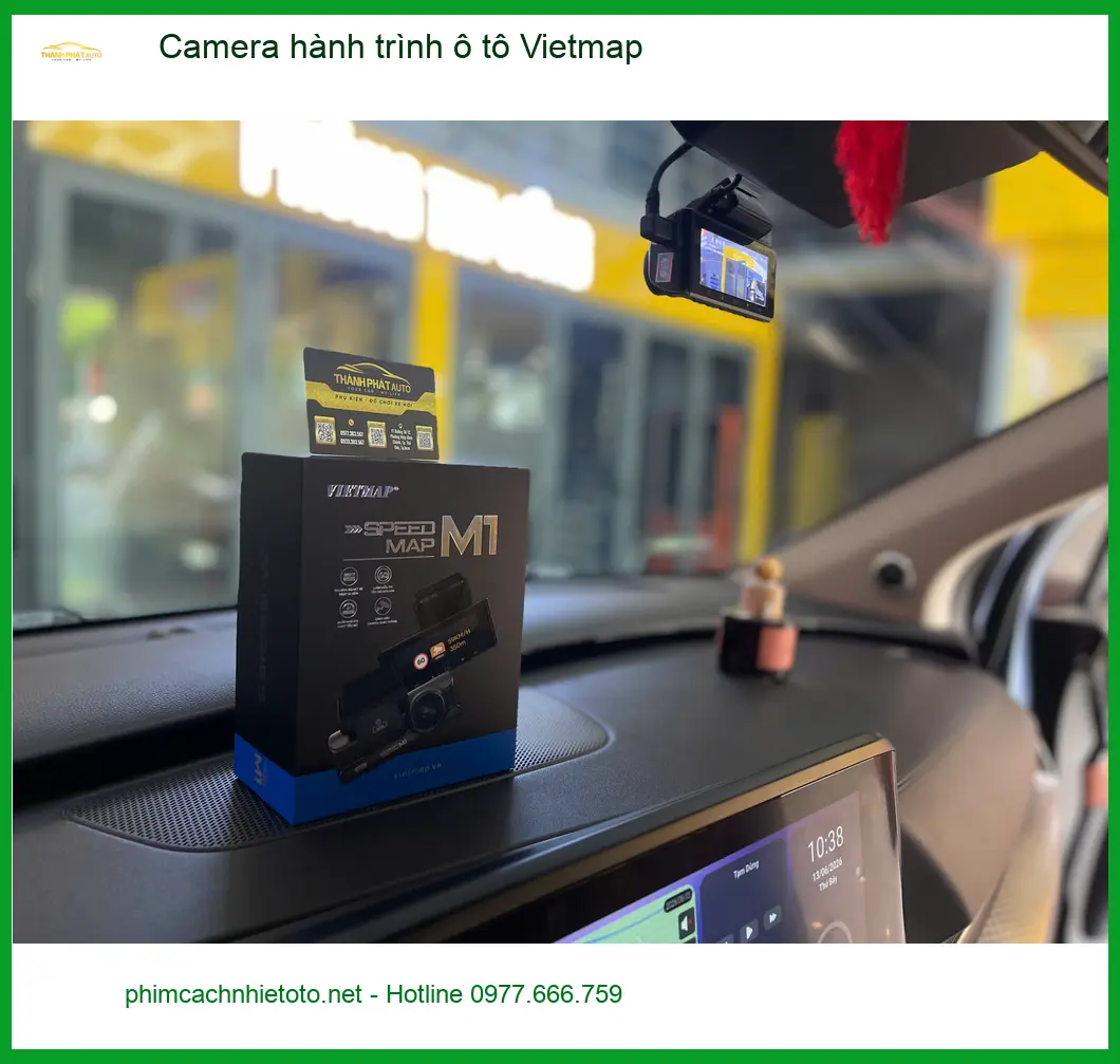 Anh Minh lắp Camera hành trình Vietmap cho Honda CRV tại Quận 9 để đảm bảo an toàn ảnh thực tế 5