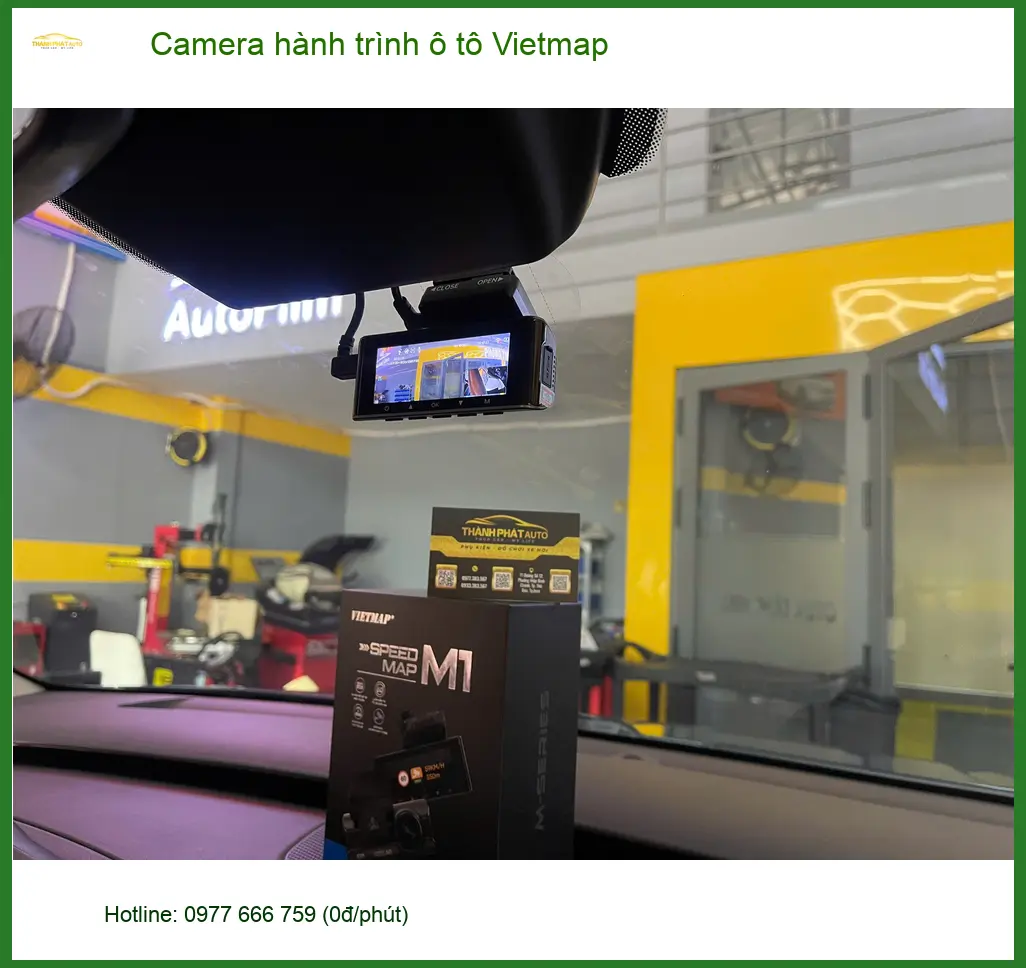Chú Sơn gắn Camera hành trình Vietmap cho Mazda 3 tại Thủ Đức ảnh thực tế 2