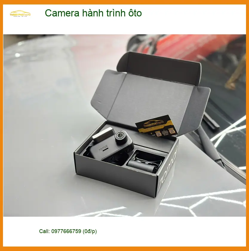 Anh Quang lắp Camera hành trình ôto cho Hyundai Santa Fe tại Quận 12 ảnh thực tế 4