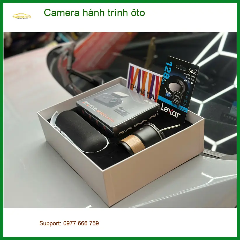 Anh Trường lắp Camera hành trình Hyundai Accent tại Hóc Môn an toàn ảnh thực tế 4