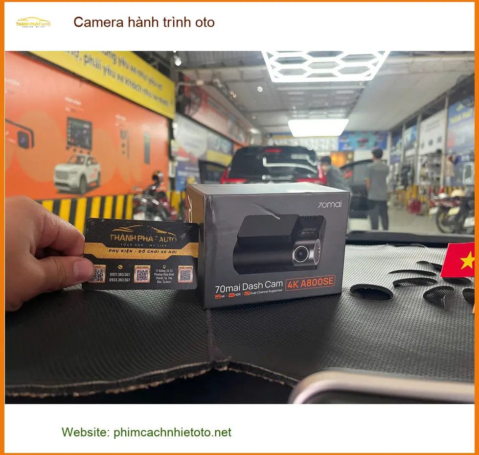 Anh Khải gắn Camera hành trình oto cho Hyundai Accent ở Tân Phú ảnh thực tế 5