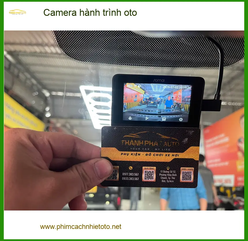 Chị Thảo gắn camera hành trình oto cho Kia K3 tại Quận 12 an toàn
