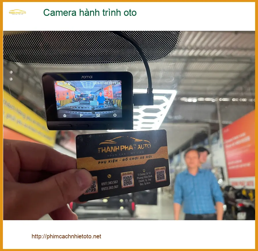 Chị Thảo gắn camera hành trình oto cho Kia K3 tại Quận 12 an toàn ảnh thực tế 2