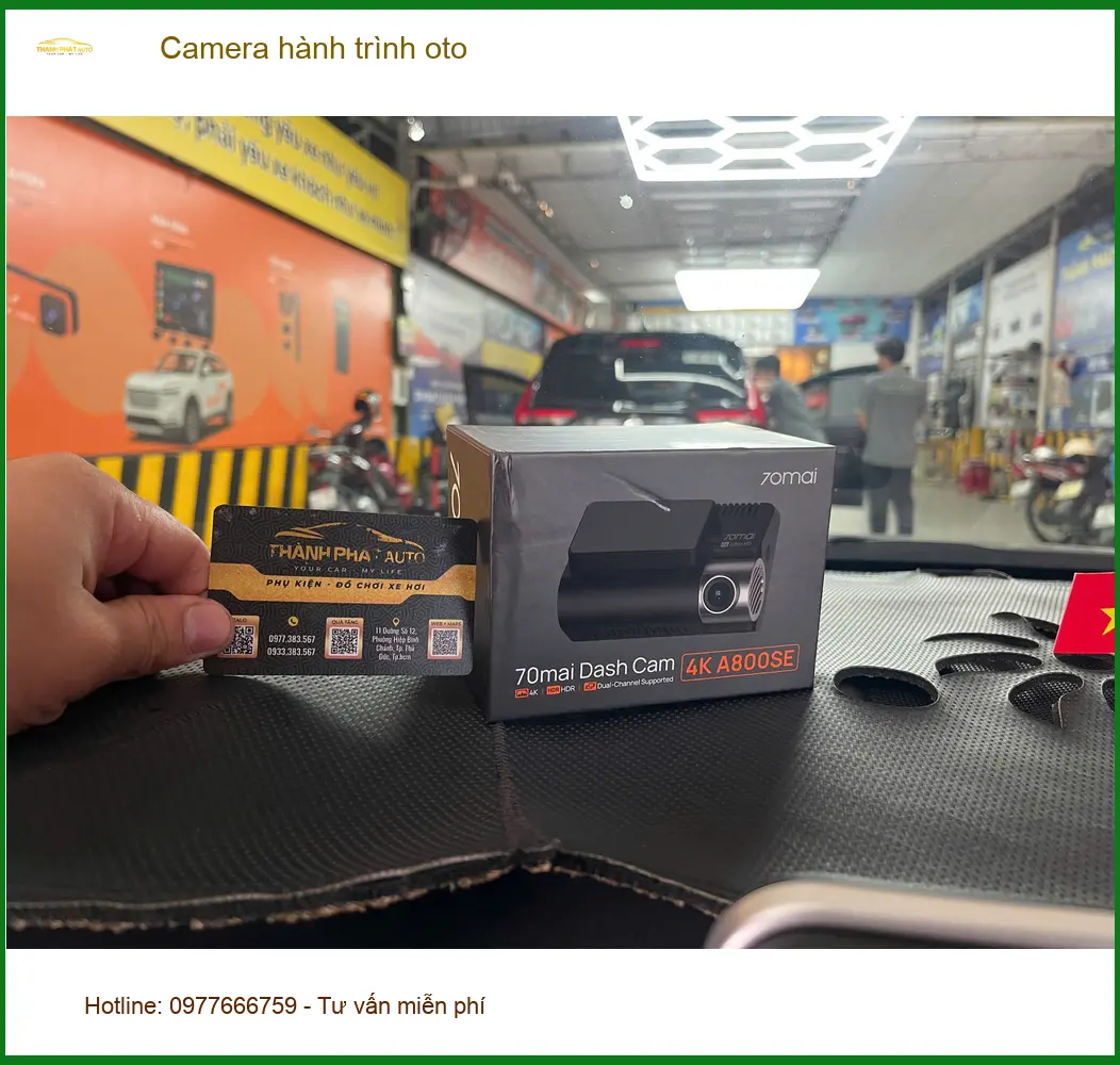 Anh Trọng lắp camera hành trình ô tô cho Hyundai Accent tại Gò Vấp để ghi lại mọi diễn biến ảnh thực tế 2