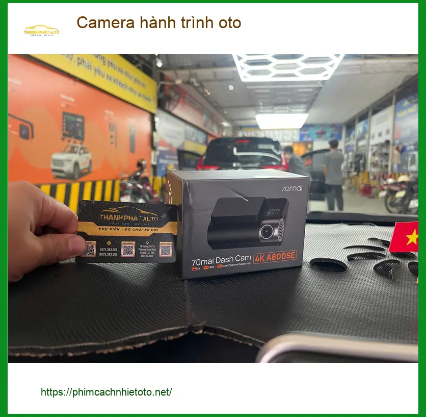 Anh Kiên lắp Camera hành trình oto Hyundai Accent tại Quận 6 uy tín giá tốt
