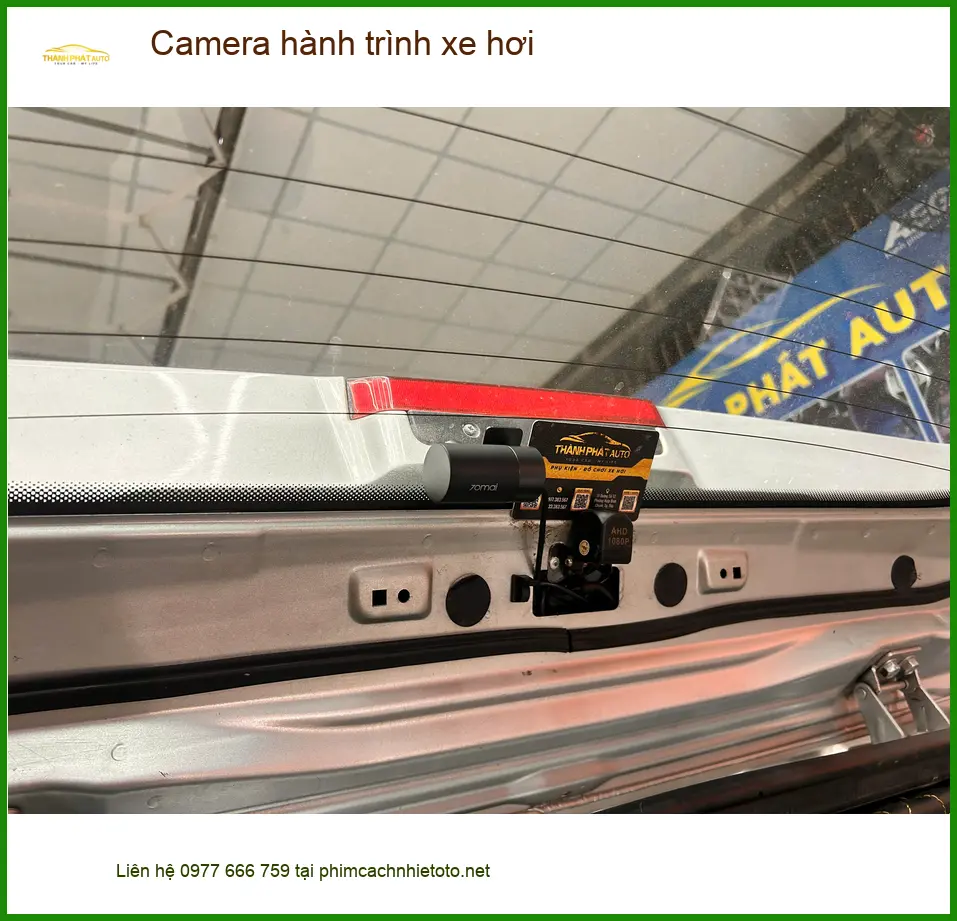 Chú Lâm lắp Camera hành trình cho Hyundai Accent tại Quận Thủ Đức