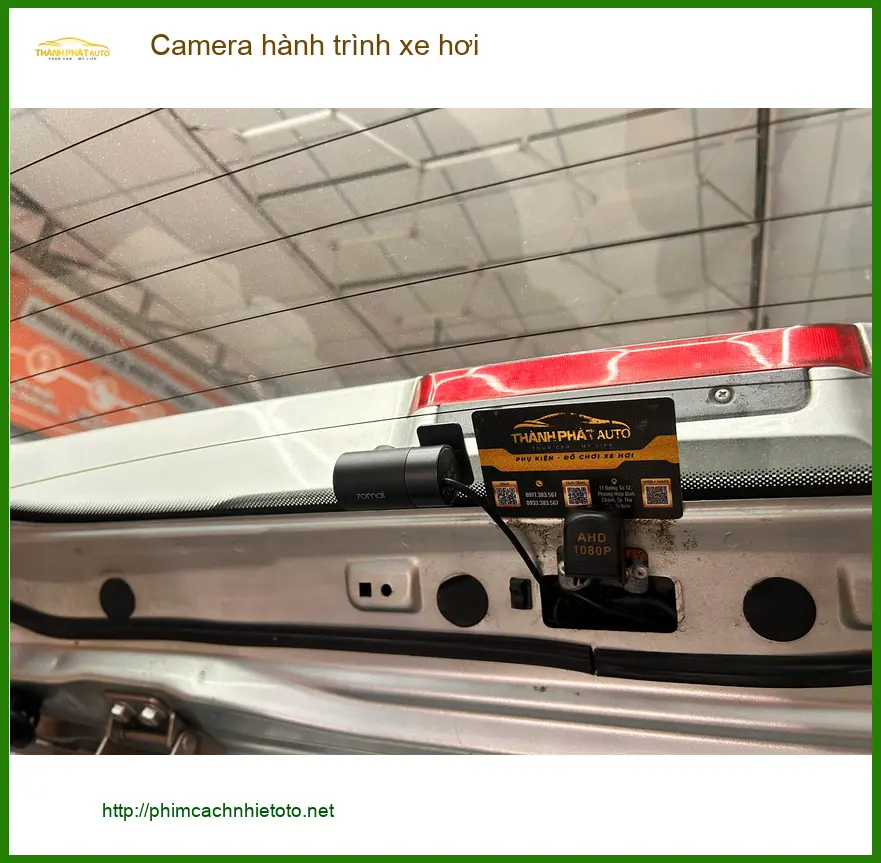 Anh Minh lắp Camera hành trình xe hơi cho Hyundai Accent Quận 3 an toàn