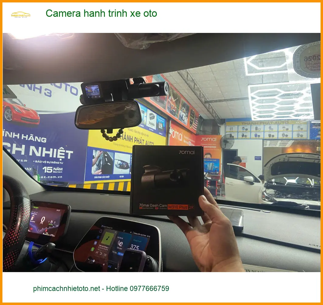 Chú Hưng lắp camera hành trình cho Toyota Vios tại Gò Vấp ảnh thực tế 2