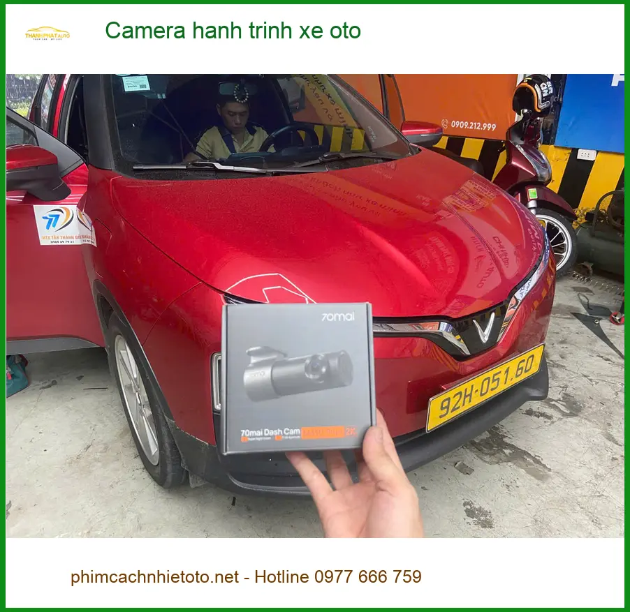 Chú Hưng lắp camera hành trình cho Toyota Vios tại Gò Vấp ảnh thực tế 3