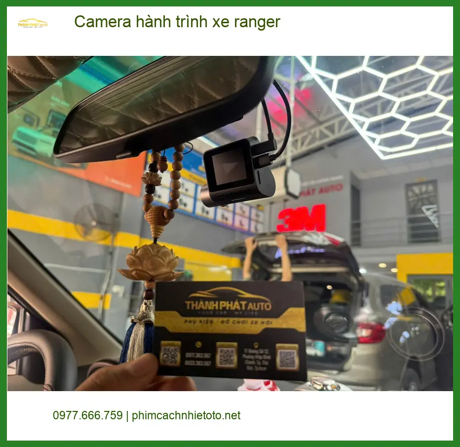 Anh Đạt lắp Camera hành trình Ford Ranger tại Hóc Môn để lái xe an tâm ảnh thực tế 4