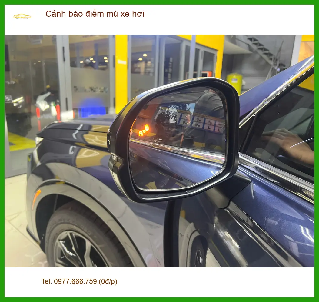 Anh Duy lắp cảnh báo điểm mù Hyundai Accent an toàn hơn tại Thủ Đức