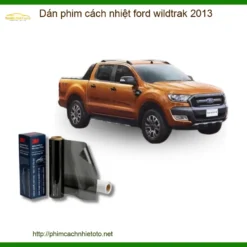 Dán Phim Cách Nhiệt Ford Wildtrak 2013 - Trung Tâm Lắp Đặt Uy Tín TPHCM