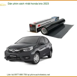 Dán phim cách nhiệt Honda Brio 2023 - Trung Tâm Gắn Chính Hãng TPHCM