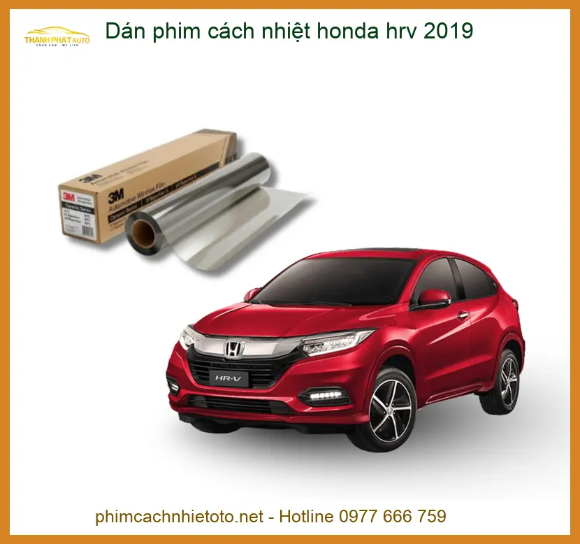 Dán phim cách nhiệt Honda HRV 2019 - Địa Chỉ Lắp Đặt Chính Hãng TPHCM