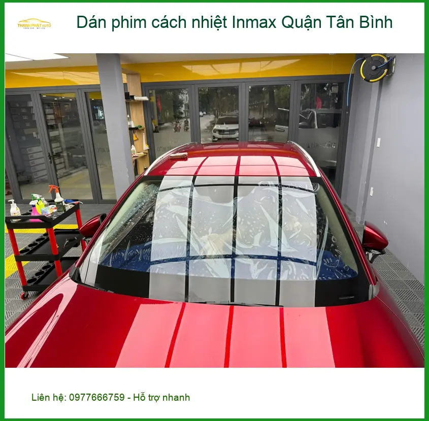 Trung Tâm Dán Phim Cách Nhiệt Ô Tô Inmax Quận Tân Bình - Gắn Nhanh Trong Ngày
