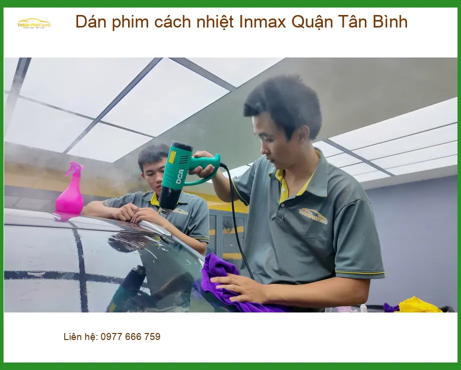 Trung Tâm Dán Phim Cách Nhiệt Ô Tô Inmax Quận Tân Bình - Gắn Nhanh Trong Ngày ảnh thực tế 3