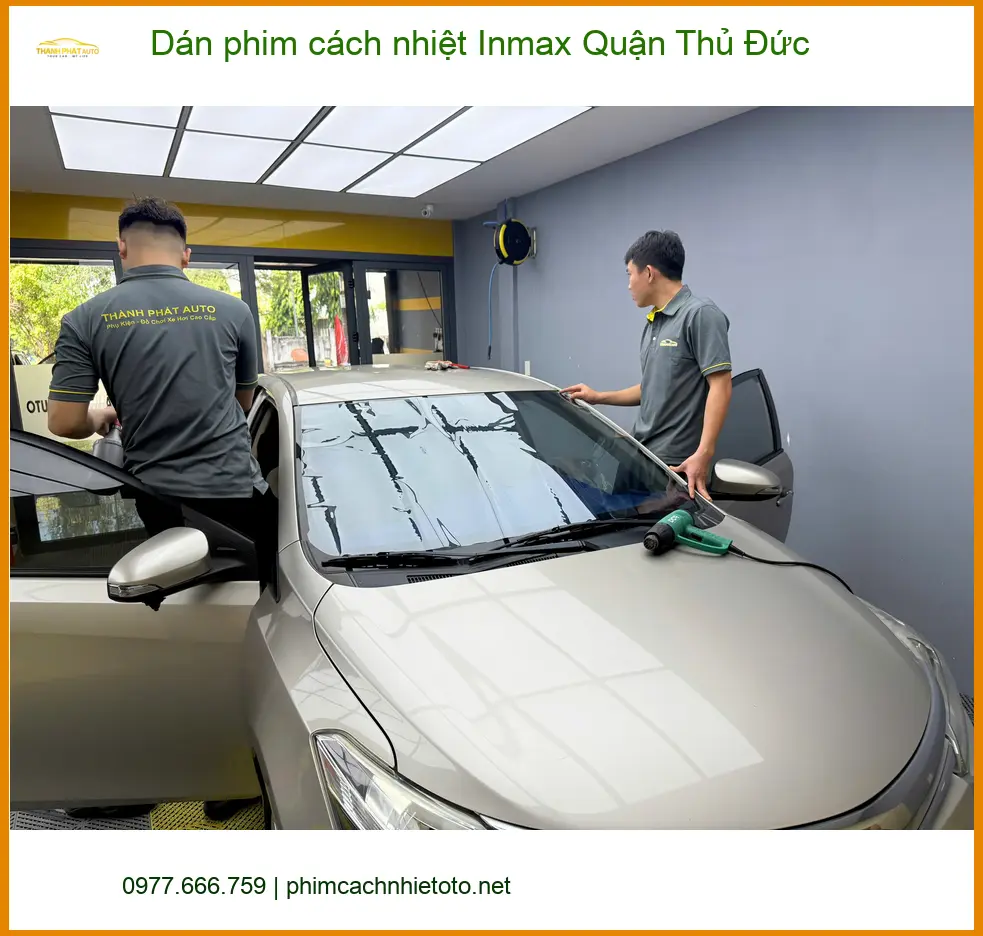Trung Tâm Dán Phim Cách Nhiệt Ô Tô Inmax Quận Thủ Đức - Thi Công Chuyên Nghiệp