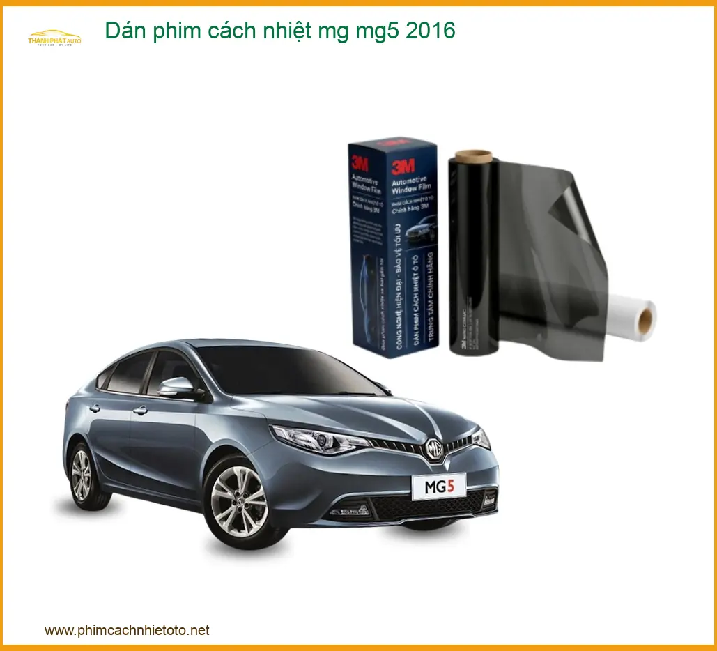 Dán Phim Cách Nhiệt MG MG5 2016 - Trung Tâm Thi Công Chính Hãng TPHCM