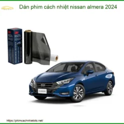 Dán Phim Cách Nhiệt Nissan Almera 2024 - Trung Tâm Lắp Đặt Uy Tín TPHCM
