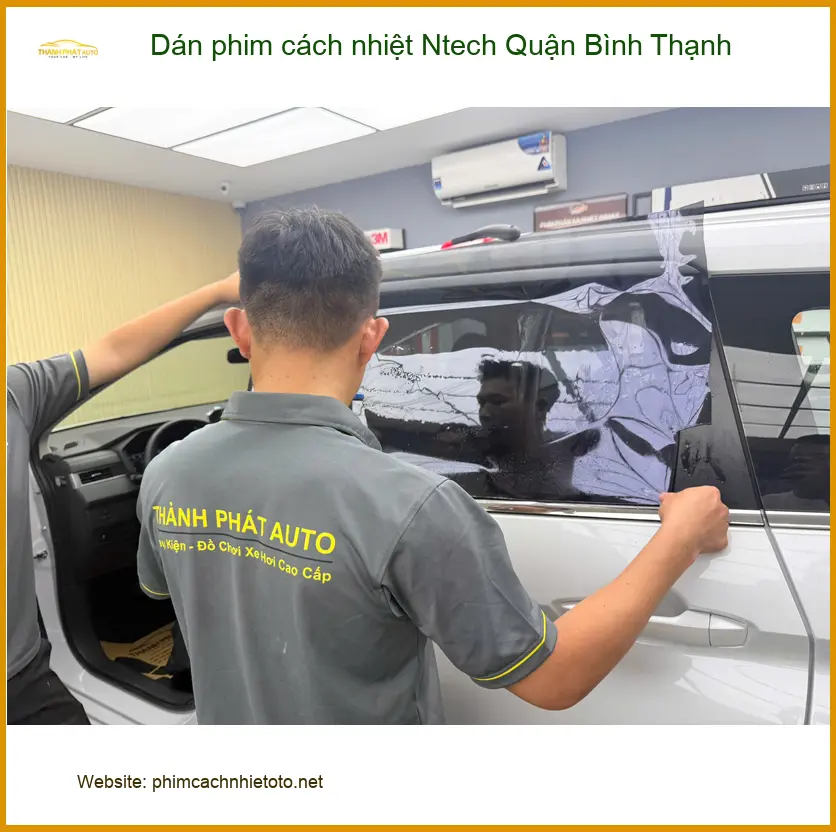 Trung Tâm Dán Phim Cách Nhiệt Ntech Ô Tô Quận Bình Thạnh - Giá Tốt TPHCM ảnh thực tế 2