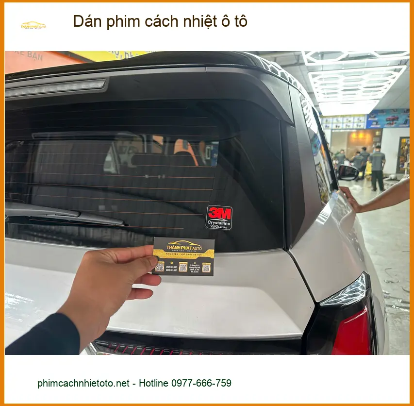 Anh Khôi dán phim cách nhiệt ô tô Hyundai Creta tại Quận Tân Phú