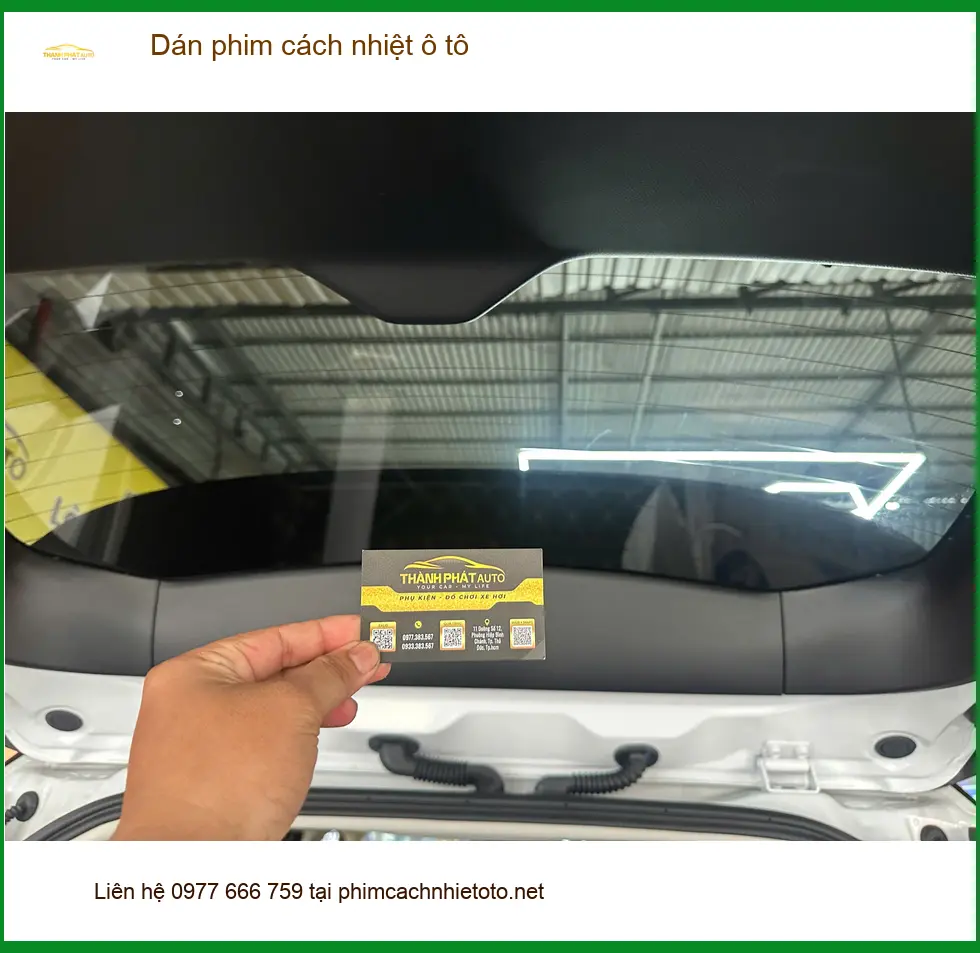 Anh Khôi dán phim cách nhiệt ô tô Hyundai Creta tại Quận Tân Phú ảnh thực tế 4
