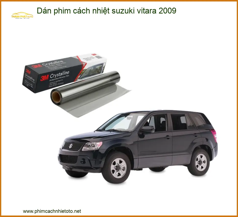 Dán Phim Cách Nhiệt Suzuki Vitara 2009 - Trung Tâm Lắp Đặt Uy Tín TPHCM