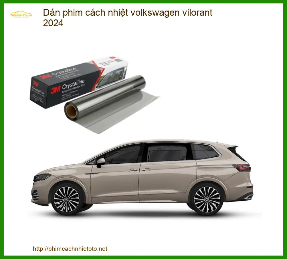 Dán Phim Cách Nhiệt Volkswagen Vilorant 2024 - Trung Tâm Lắp Đặt Uy Tín TPHCM