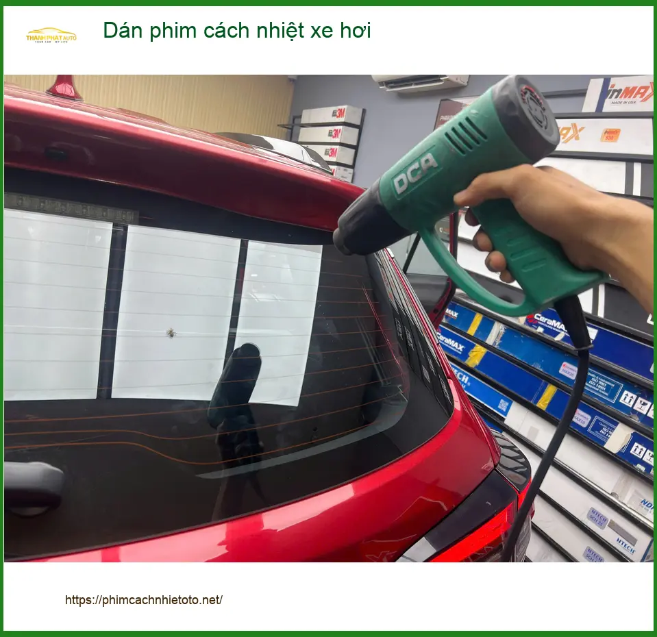 Anh Khôi dán phim cách nhiệt xe hơi Honda HR-V tránh nóng bức mùa hè tại Quận 2 ảnh thực tế 3