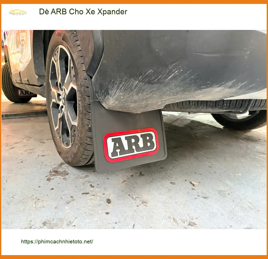 Anh Tùng gắn Dè ARB cho Xpander thường xuyên đi công trình ở Quận 7 ảnh thực tế 3