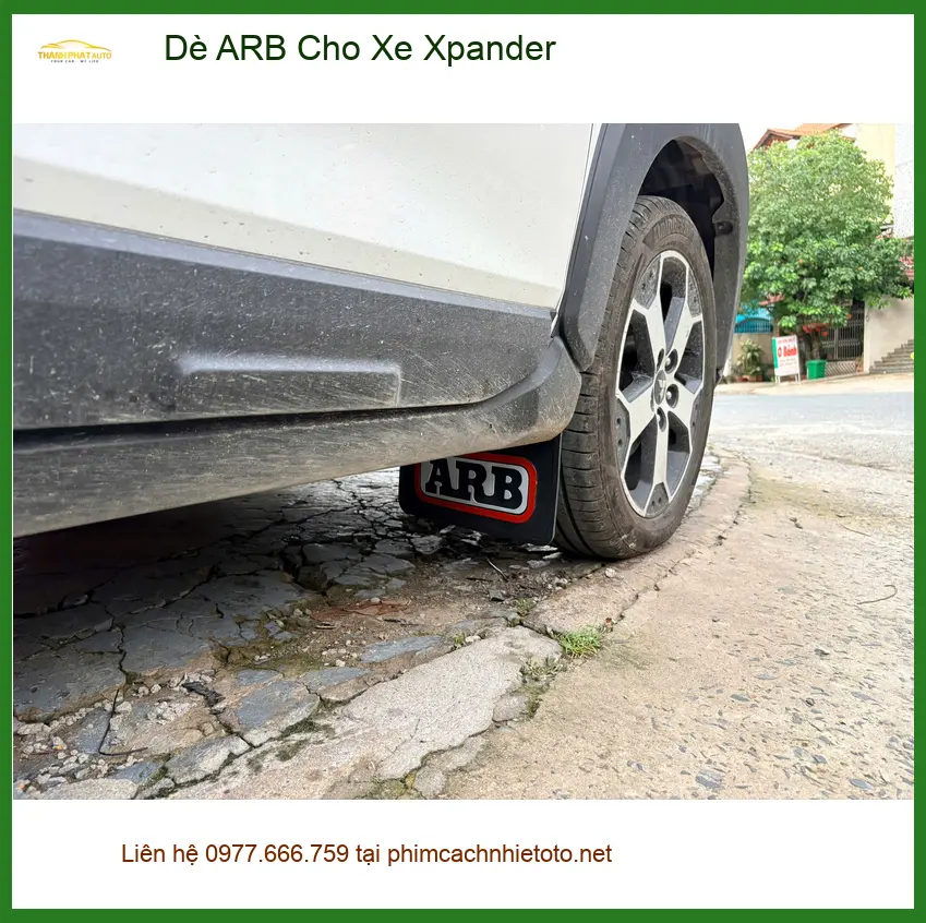 Anh Tùng gắn Dè ARB cho Xpander thường xuyên đi công trình ở Quận 7 ảnh thực tế 5