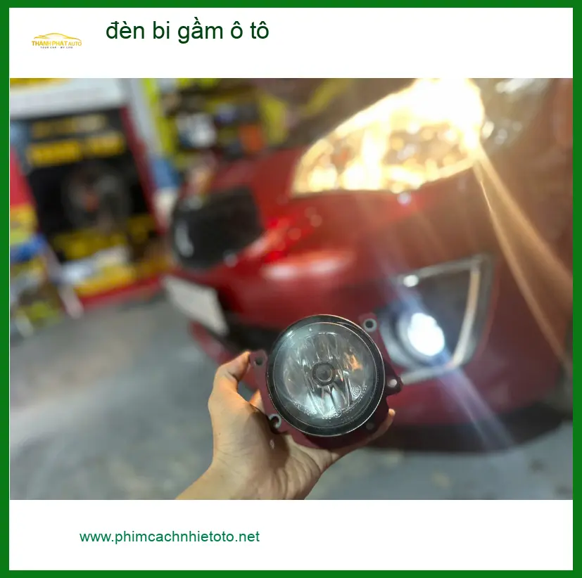 Anh Việt độ đèn bi gầm ô tô Ford Ranger tại Quận Thủ Đức để cải thiện tầm nhìn ảnh thực tế 5