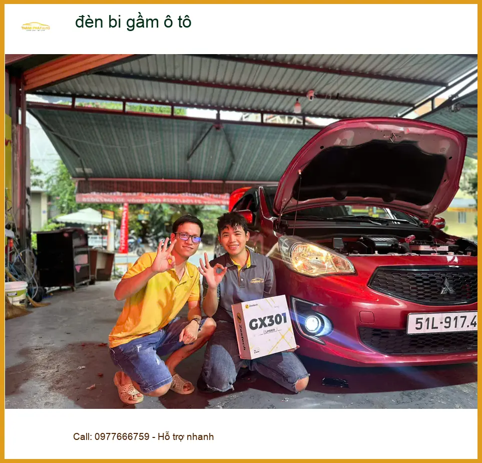 Anh Dũng nâng cấp đèn bi gầm ô tô cho Honda Civic tại Quận Phú Nhuận