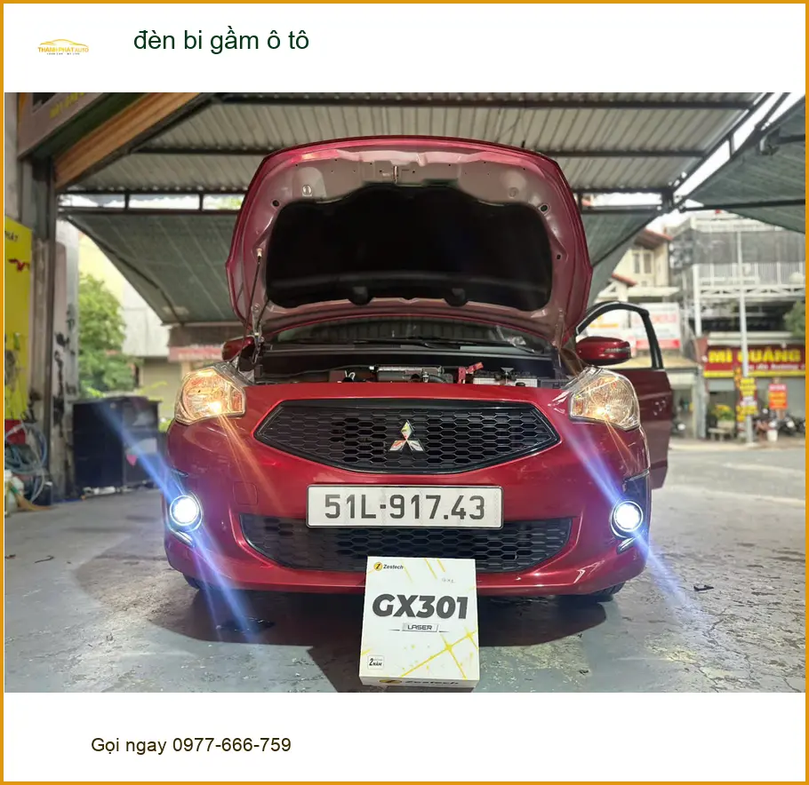 Anh Dũng nâng cấp đèn bi gầm ô tô cho Honda Civic tại Quận Phú Nhuận ảnh thực tế 3