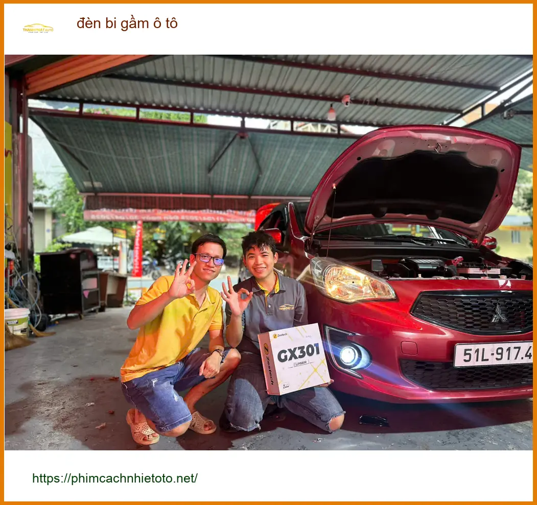 Anh Bảo nâng cấp đèn bi gầm ô tô Kia Sorento tại Quận Bình Thạnh vì đèn zin kém sáng