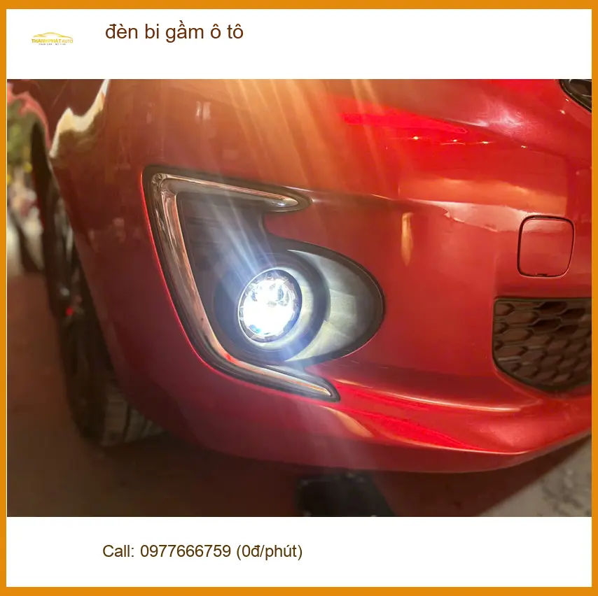 Anh Bảo nâng cấp đèn bi gầm ô tô Kia Sorento tại Quận Bình Thạnh vì đèn zin kém sáng ảnh thực tế 5