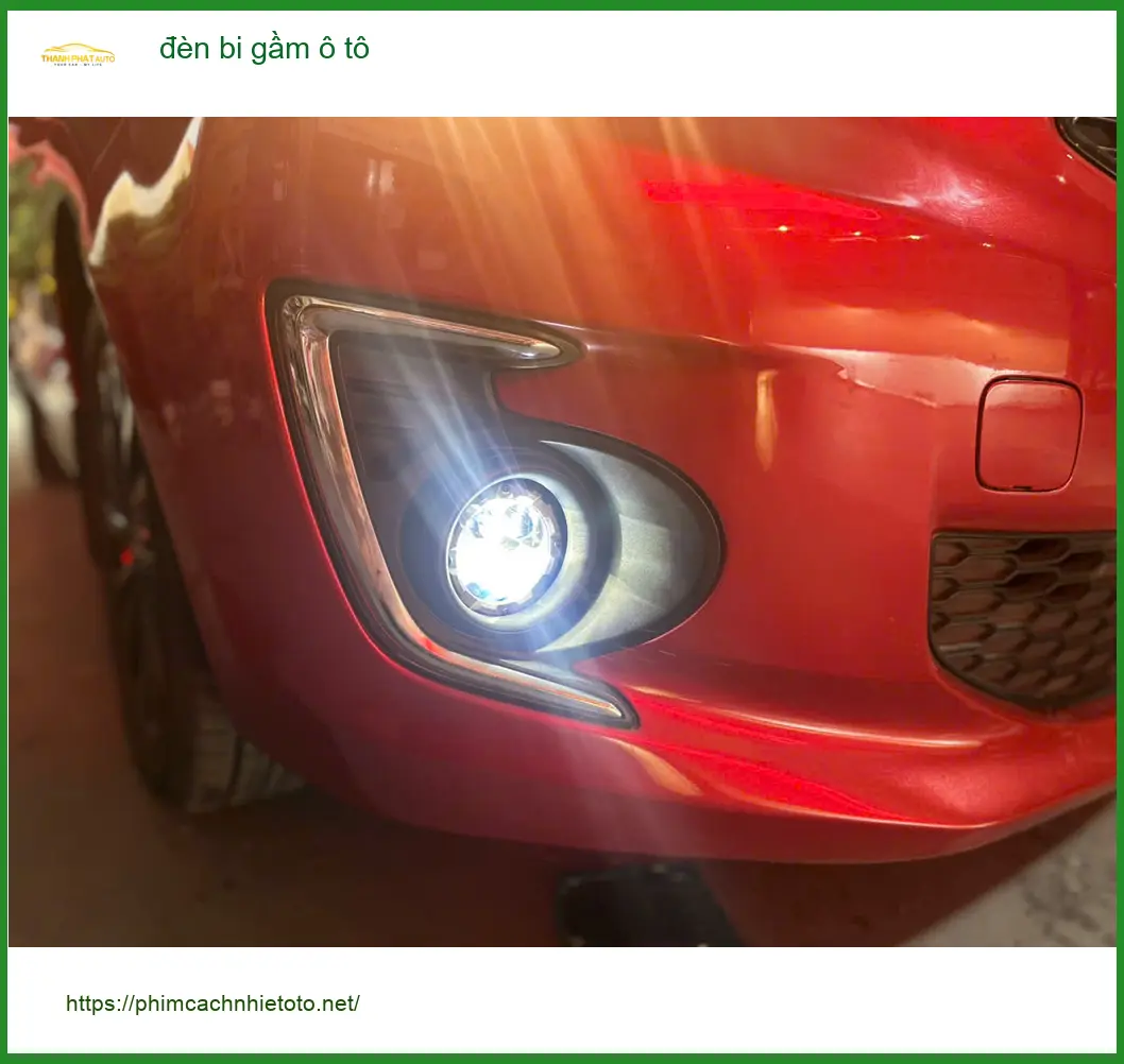 Anh Khang độ đèn bi gầm cho Hyundai Accent tại Cần Giờ để cải thiện tầm nhìn ban đêm ảnh thực tế 3